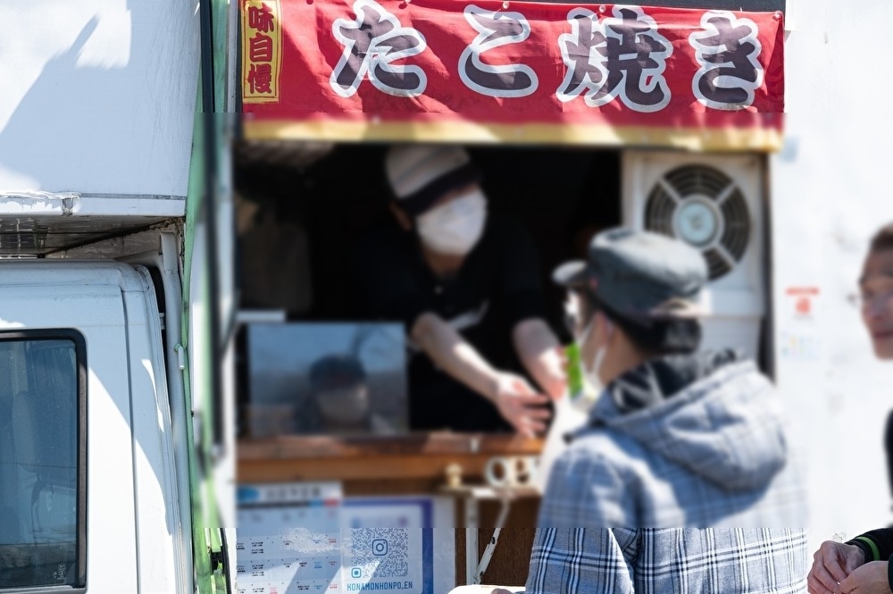 たこ焼きのキッチンカー