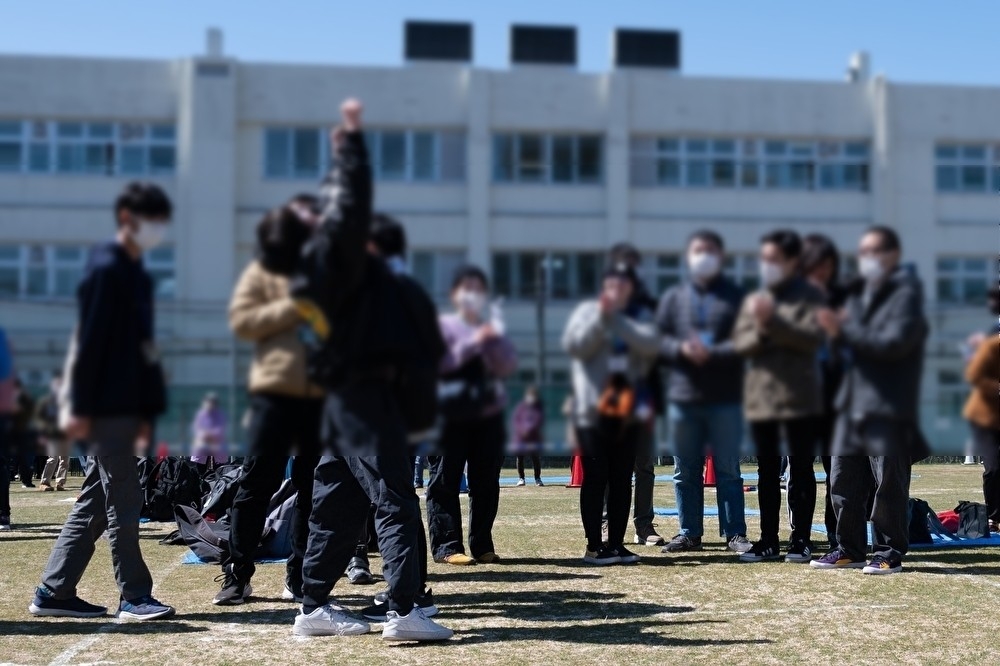 大盛り上がりの参加者